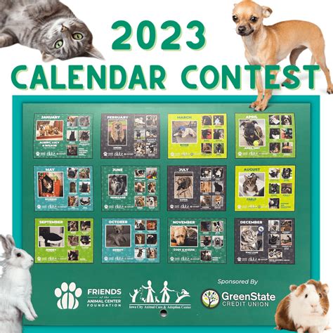 Cat Calendar Contest 2023